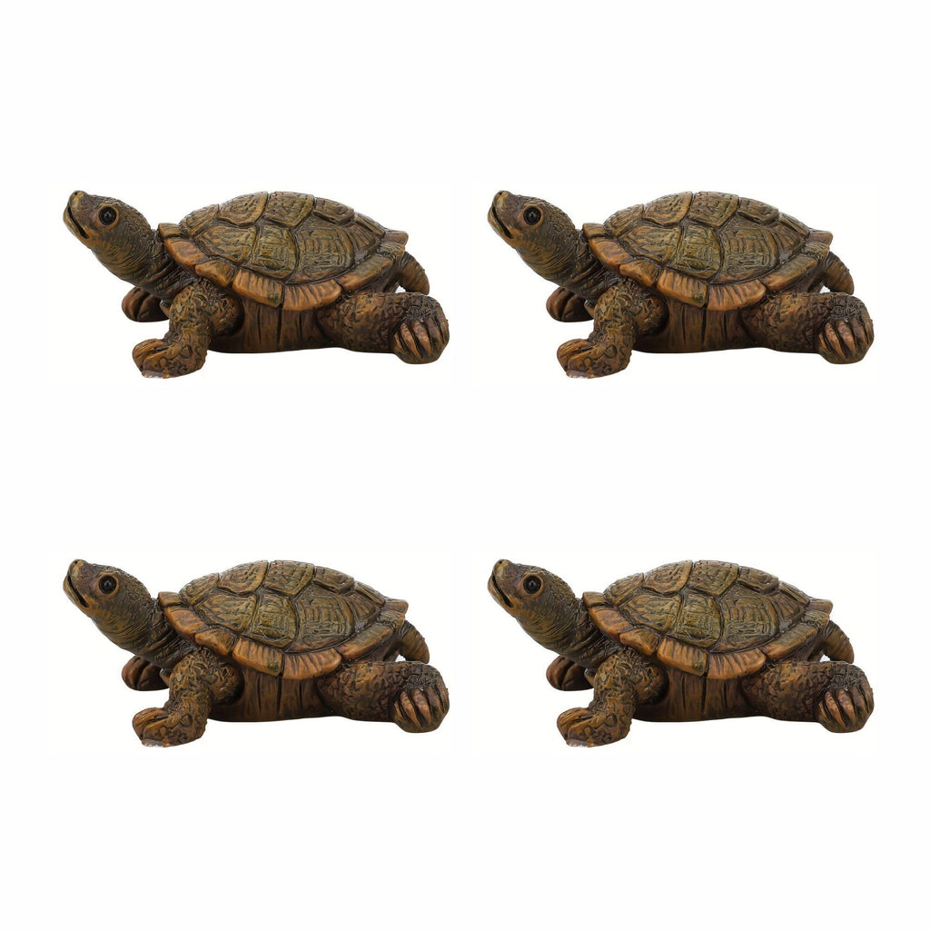 Turtle Statue for Outdoor Decor, Garden Turtle Figurine for Pond, Lawn, Patio, Resin Tortoise Ornament for Home & Yard