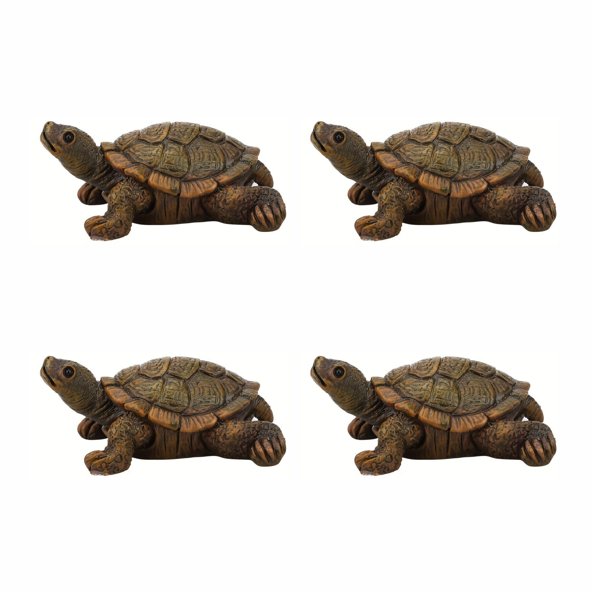 Turtle Statue for Outdoor Decor, Garden Turtle Figurine for Pond, Lawn, Patio, Resin Tortoise Ornament for Home & Yard