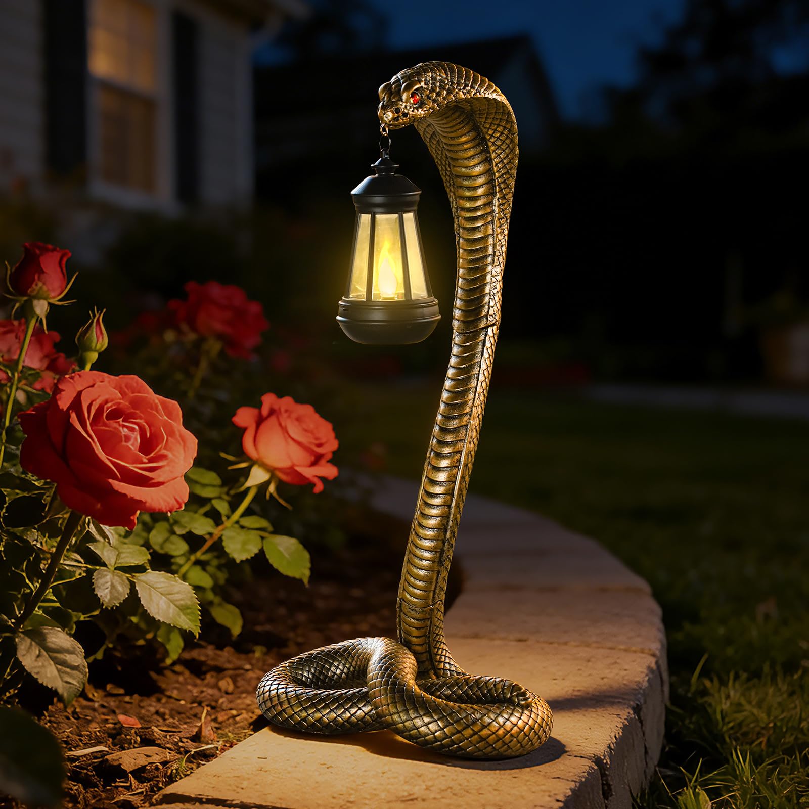 Solar Garden Snail Statue,Lawn Decor Statue for Patio, Balcony, Yard Ornament - Mothers Day Gifts for Mom Grandma Women