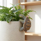 Turtle Statue for Outdoor Decor, Garden Turtle Figurine for Pond, Lawn, Patio, Resin Tortoise Ornament for Home & Yard