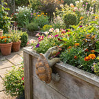 Turtle Statue for Outdoor Decor, Garden Turtle Figurine for Pond, Lawn, Patio, Resin Tortoise Ornament for Home & Yard